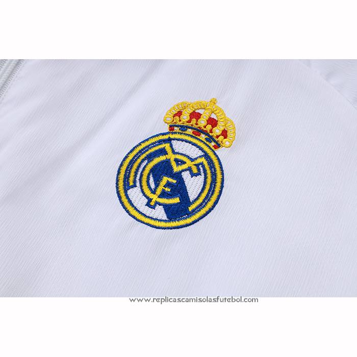 Chandal de Corta-vento do Real Madrid 2025-2026 Branco